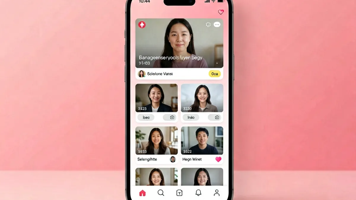 蜜桃811TV直播APP下载的平台主视觉：展示该直播应用在手机屏幕上的界面截图及品牌标识